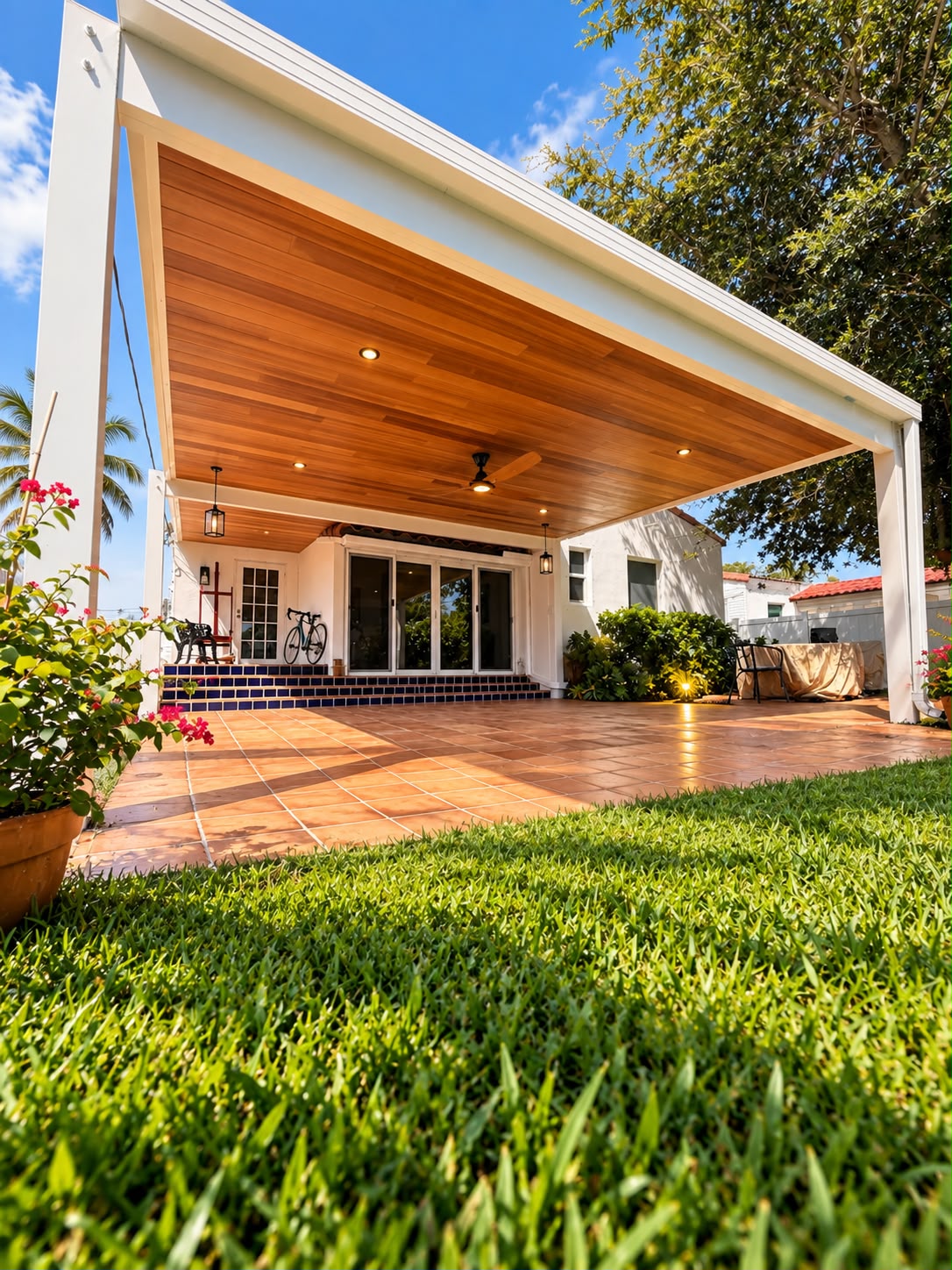 Aluminum Pergolas & Porches in Miami 8