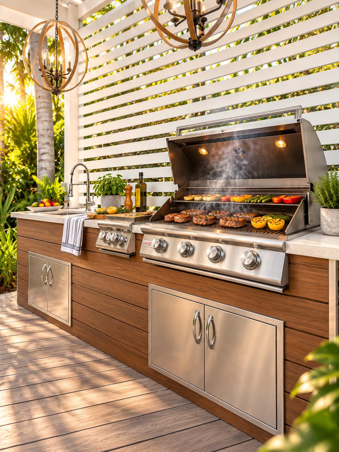10 ft Outdoor Kitchen