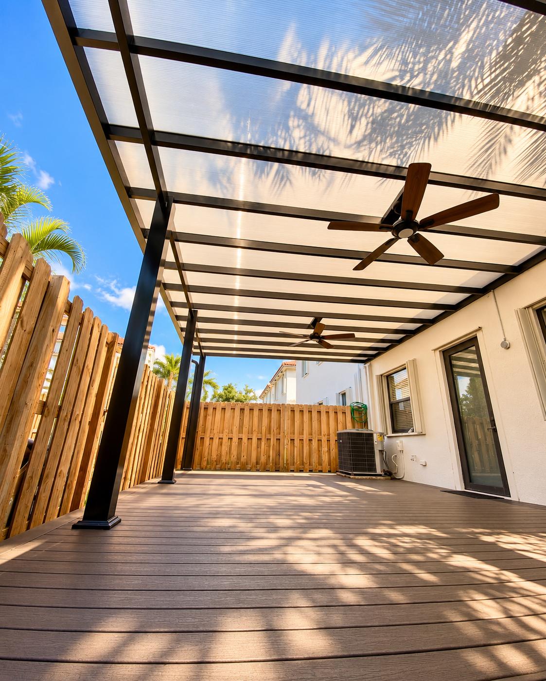 Aluminum Pergolas & Porches in Miami 4