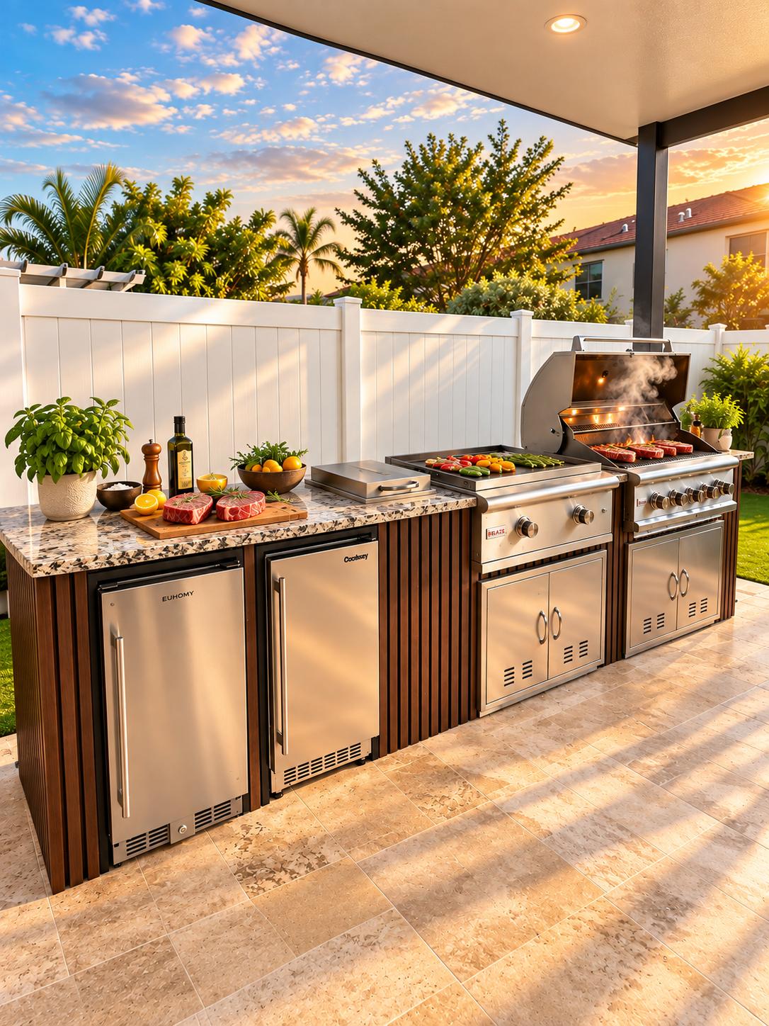 12 ft Outdoor Kitchen