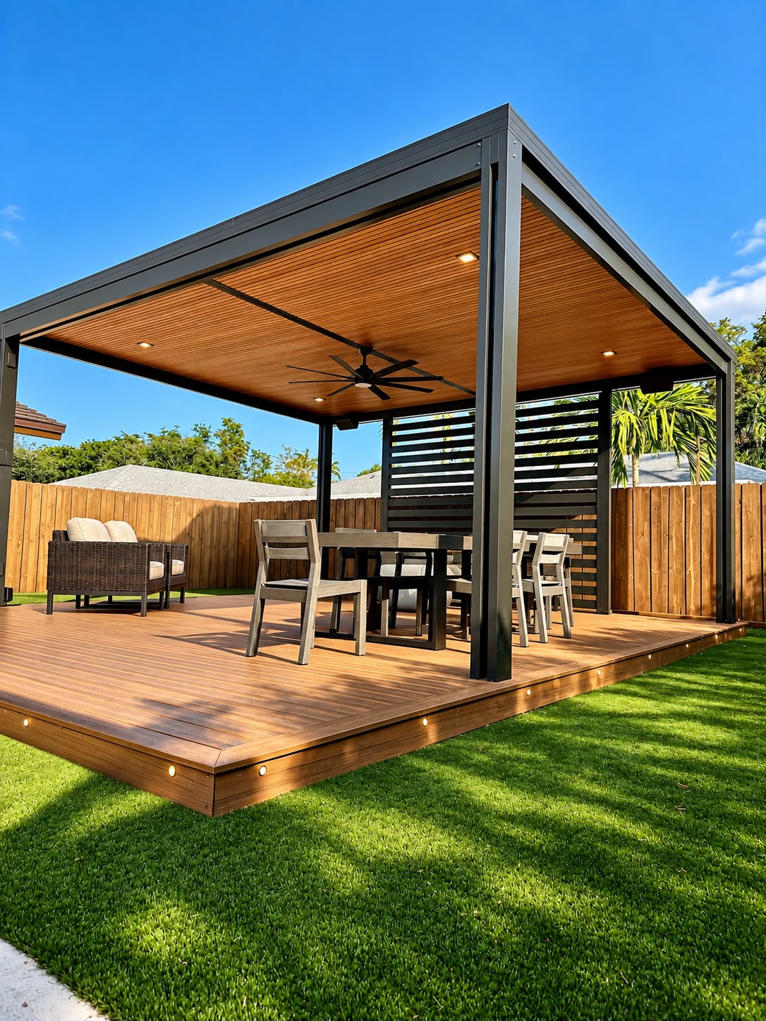 Aluminum Pergolas & Porches in Miami 5