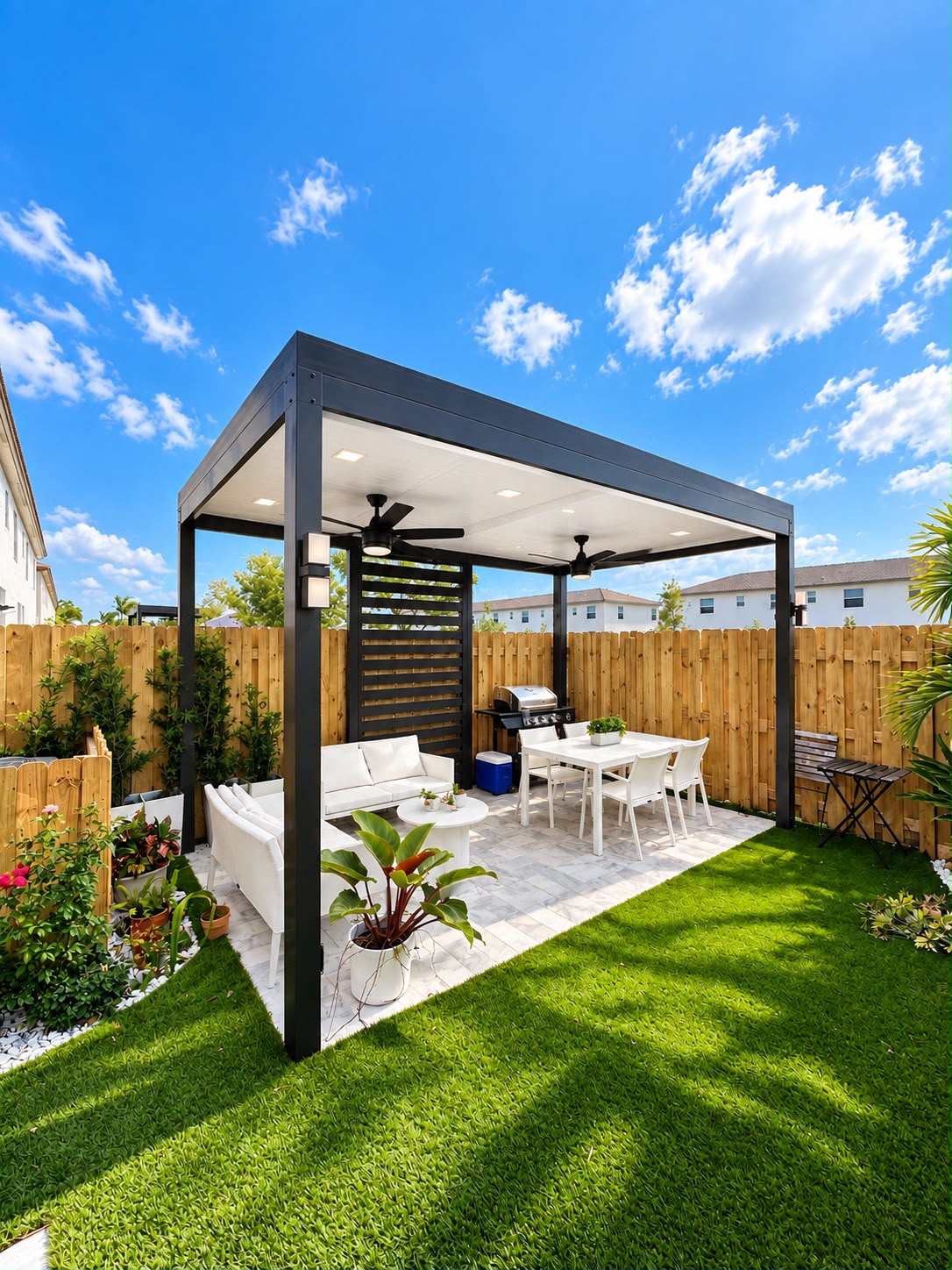 Aluminum Pergolas & Porches in Miami